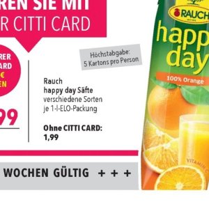 Säfte bei Citti Markt