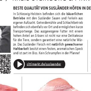 Fleisch bei Citti Markt