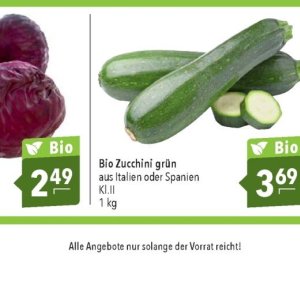 Zucchini bei Citti Markt