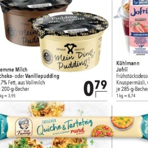 Pudding bei Citti Markt