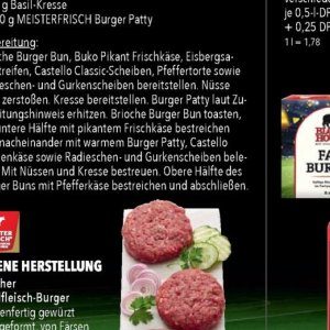 Burger bei Citti Markt