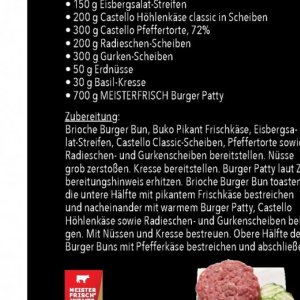 Burger bei Citti Markt