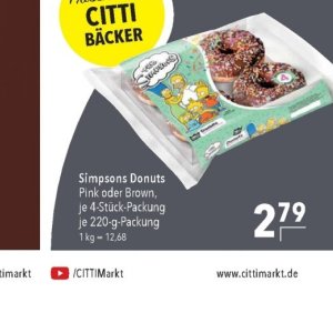 Donuts bei Citti Markt