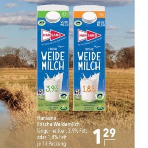 Milch bei Citti Markt