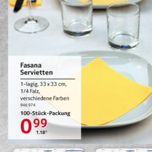 Servietten bei Selgros