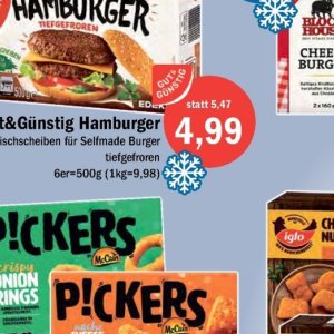 Burger bei Aktiv Irma