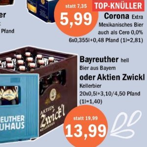 Bier bei Aktiv Irma