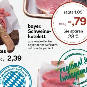 Schweinekotelett bei AEZ