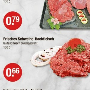 Hackfleisch bei V-Markt