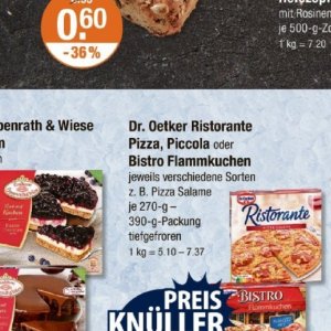 Pizza bei V-Markt