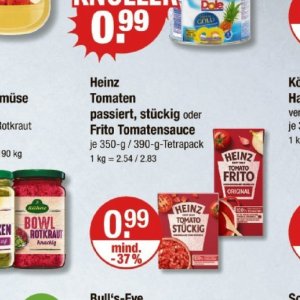 Tomatensauce bei V-Markt