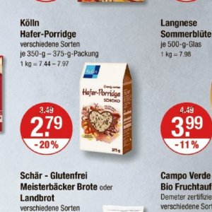 Hafer bei V-Markt