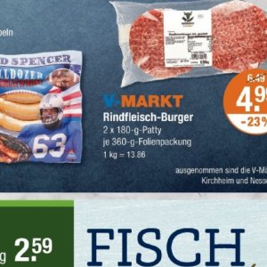 Rindfleisch bei V-Markt