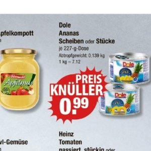 Ananas bei V-Markt