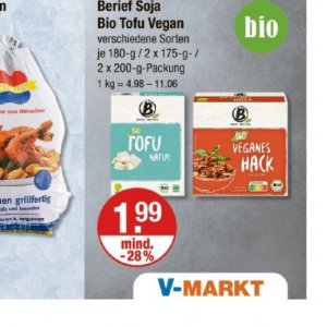 Tofu bei V-Markt