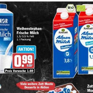 Milch bei AEZ