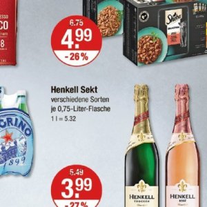 Sekt bei V-Markt