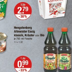 Essig bei V-Markt