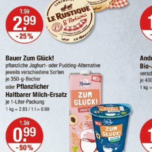 Pudding bei V-Markt