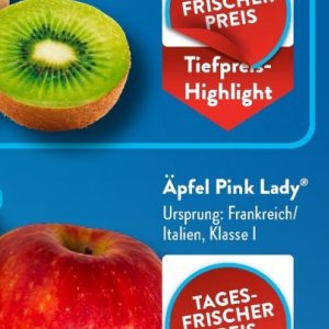 Äpfel bei Aldi SÜD