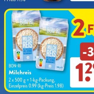 Reis bei Aldi SÜD