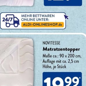 Matratzenschoner bei Aldi SÜD