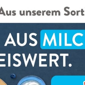 Milch bei Aldi SÜD