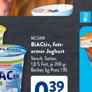 Joghurt bei Aldi SÜD