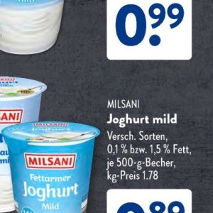 Joghurt bei Aldi SÜD