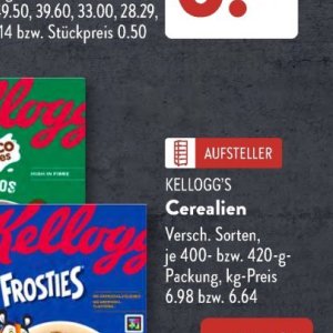 Kellogg's bei Aldi SÜD