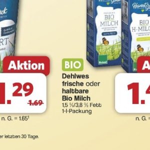 Milch bei Famila Nord West