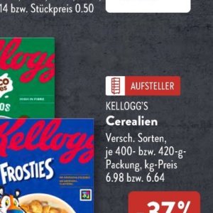 Cerealien bei Aldi SÜD