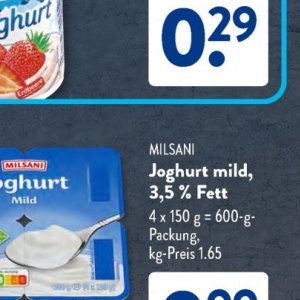 Joghurt bei Aldi SÜD