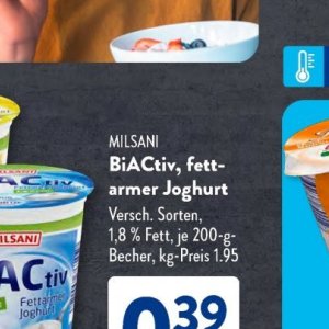 Joghurt bei Aldi SÜD