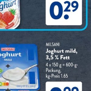 Joghurt bei Aldi SÜD