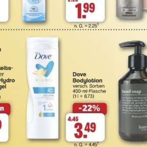 Bodylotion dove  bei Famila Nord West