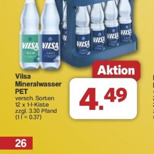 Mineralwasser bei Famila Nord West