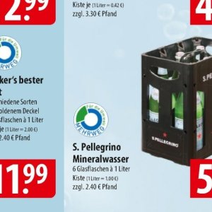 Mineralwasser bei Famila Nord Ost