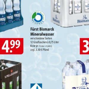 Mineralwasser bei Famila Nord Ost