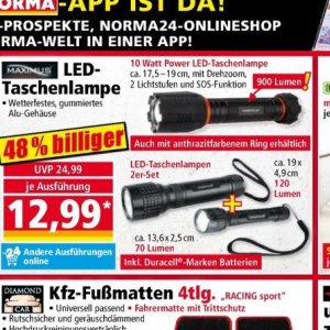 Taschenlampen bei Norma