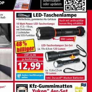 Taschenlampen bei Norma