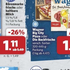 Pizza wagner wagner bei Combi