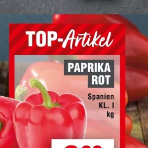 Paprika bei Handelshof