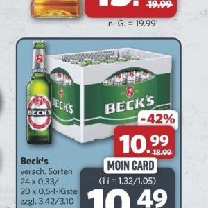 Bier bei Combi