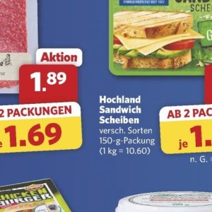 Sandwich bei Combi