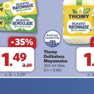 Mayonnaise bei Combi