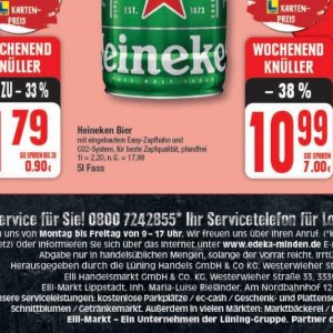 Bier bei Elli Markt