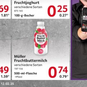 Milch danone  bei Selgros