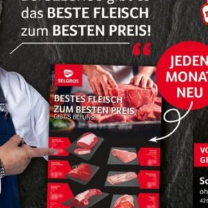 Fleisch bei Selgros