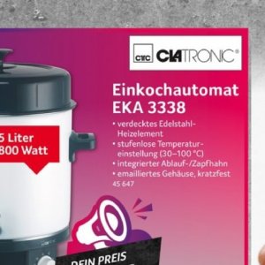 Einkochautomat bei Selgros